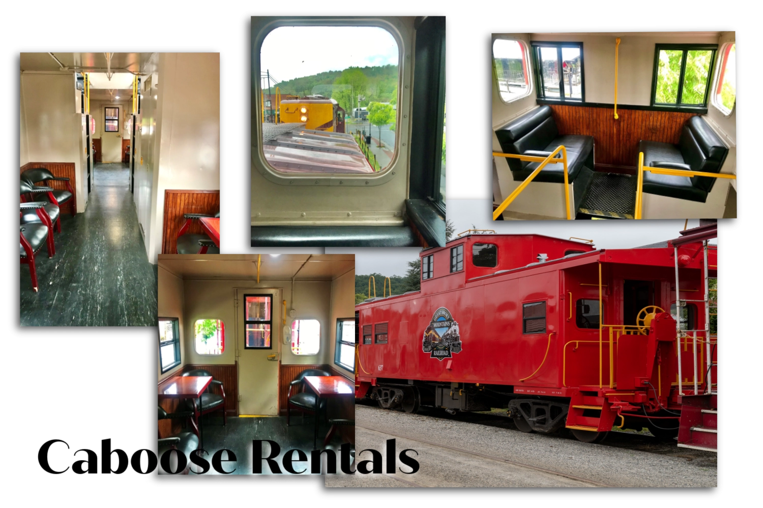 Caboose railroad trains shops