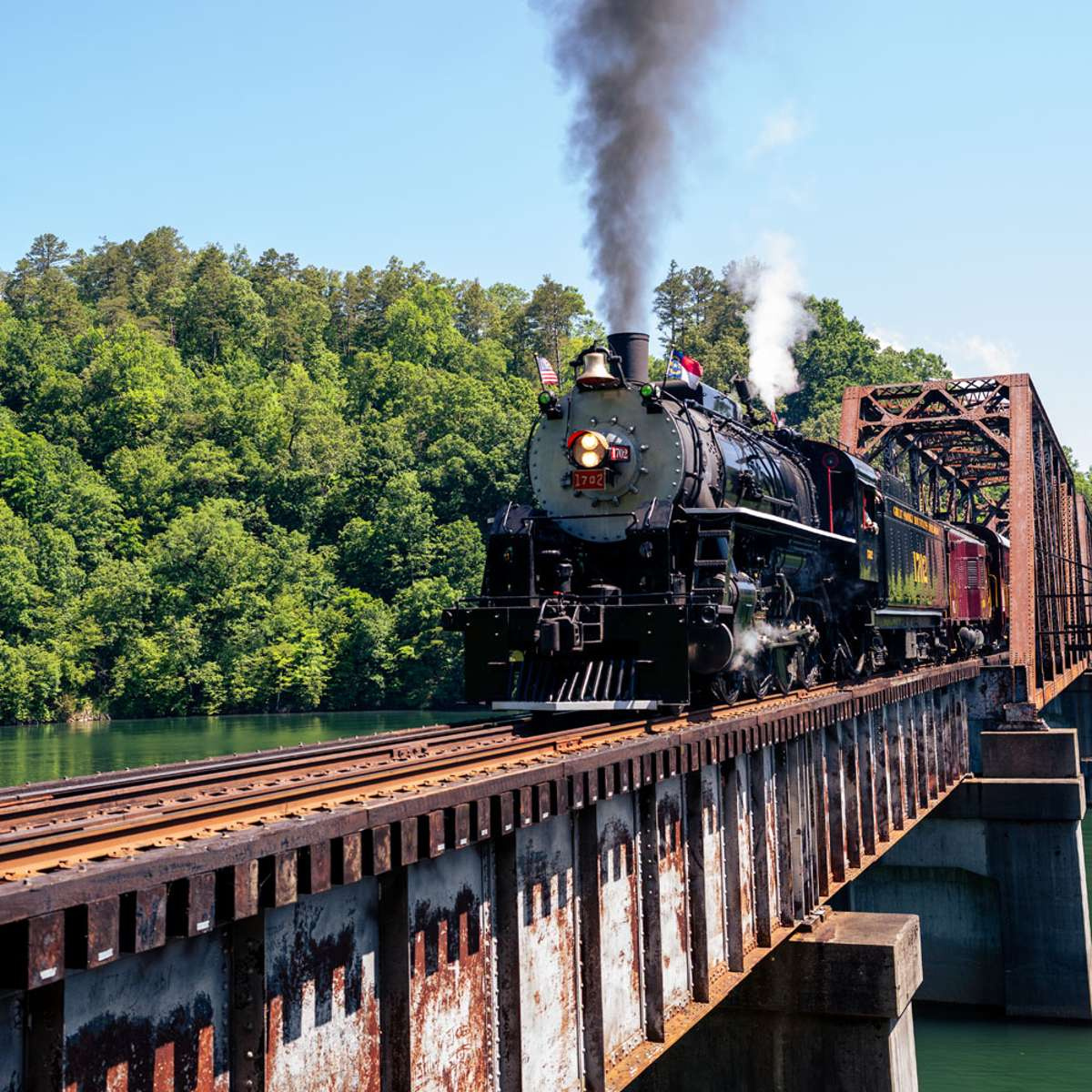Nantahala Gorge Excursion (Steam,M) | Great Smoky Mountains Railroad